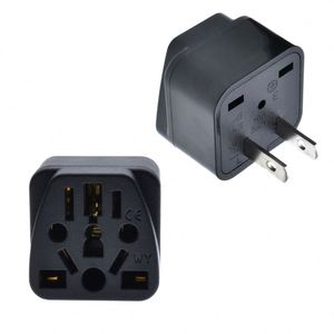 NEW <strong>Universal</strong> to US Plug <strong>Adapter</strong> Type B 2 Pins 10A 250V EU USA AU UK <strong>Multifunction</strong> International Travel Conversion Plug Japan - Product Image 4