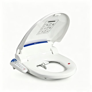 Siège de toilette à dégagement rapide et facile à nettoyer pour salle de bain - Product Image 1
