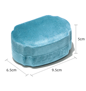 Yuan Qi Nouvelle Boîte de Rangement Haut de Gamme pour Bijoux (Bagues et Boucles d'Oreilles) en Velours <span class=keywords><strong>Lissie</strong></span> avec Couvercle Rabattable, Grande Capacité, Boîte de Présentation Luxe Léger - Product Image 2