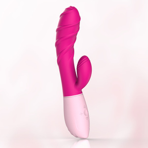 Vibratore a 10 velocità per il punto G femminile, dispositivo <span class=keywords><strong>intimo</strong></span> per il piacere autoso, bacchetta vibrante a doppia estremità, impermeabile IPX6, modello X17, per adulti - Product Image 1