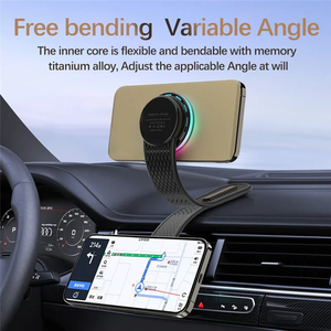 Support de téléphone magnétique pour voiture, <span class=keywords><strong>chargeur</strong></span> sans fil, tableau de bord, charge rapide 15W pour <span class=keywords><strong>Macsafe</strong></span> iPhone 15 14 13 12 Pro Max Mini - Product Image 3