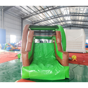 Château gonflable commercial dinosaure avec toboggan, combo extérieur écologique, garantie 3 ans, pour <span class=keywords><strong>anniversaire</strong></span> d'enfants - Product Image 2