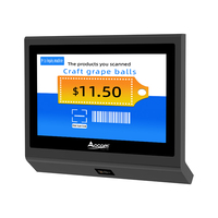 Kiosque à écran tactile OCPC-003 tout-en-un Scanner de codes-barres sans fil Windows Android Système de contrôle des prix Machine avec Poe