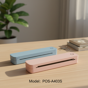 Imprimante thermique sans encre portable A403 avec interface USB 203 DPI en stock - Transfert de tatouage, sortie papier A4 clair - Product Image 5