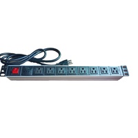 Unidad de Distribución de Energía (PDU) para Rack de 9 Tomas, Distribución de Energía del Reino Unido, 220V/PDU C19