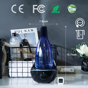 Vente en gros de mini lampe de nuit chaude à LED, machine d'aromathérapie avec huiles essentielles pour la maison ou la voiture - Product Image 2