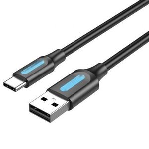 Cable USB 2.0 Tipo-C de 2 m, 480 Mbps, hasta 60 W, USB macho - ideal para cargar dispositivos y transferir datos rápidamente. - Product Image 1
