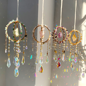 Atrapasoles de Cristal Redondo con Amatista, Venta al Por Mayor, Excelente Artesanía y Detalles Exquisitos - Product Image 4