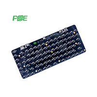 Fabrication d'assemblages SMT de claviers d'ordinateur PCBA, fabrication OEM de claviers mécaniques personnalisés, fournisseur chinois de PCB
