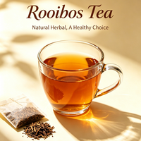 Thé Rooibos Naturel d'Afrique du Sud, Thé Rouge sans Caféine, Sachets de Tisane pour le Bien-être Quotidien et Boissons Saines les Plus Vendues