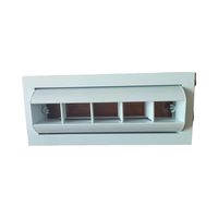 Système de ventilation HVAC rectangulaire moderne, réglable et durable, de type tambour, en alliage d'aluminium, pour gymnases, ateliers et entrepôts, avec télécommande, prix réduit