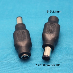 <span class=keywords><strong>Dc</strong></span> 5.5*2.1 MÉT nữ để 7.4*5.0 Mét nam <span class=keywords><strong>DC</strong></span> Power jack cắm adapter kết nối cho <span class=keywords><strong>HP</strong></span> PC máy tính xách tay máy ảnh Adapter vv. - Product Image 2