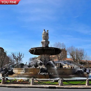 Grande fontaine de jardin <span class=keywords><strong>en</strong></span> marbre d'<span class=keywords><strong>Aix</strong></span>-<span class=keywords><strong>en</strong></span>-<span class=keywords><strong>Provence</strong></span>, fontaine de la Rotonde - Product Image 3