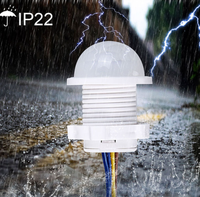 Détecteur de mouvement PIR FYX, interrupteur à détecteur de présence humaine, AC110 240V, contrôle d'éclairage infrarouge automatique pour éclairage LED