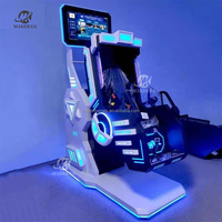 Maker Super Exciting VR Simulateur de jeu à 360 degrés VR Machine de vol de réalité virtuelle Siège unique à vendre