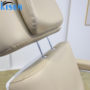 KISEN Luxury Synthetic Leather Electric Beauty <b>Bed</b> Cover 3 Motor Electric Control Beauty <b>Bed</b> Facial Lash Massage <b>Bed</b> <b>for</b> Salons - Product Image 4