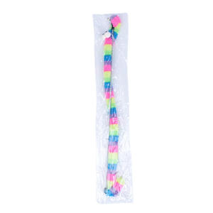 <b>Toys</b> for Pets Colorful Cute Rainbow Caterpillar <b>Cat</b>-Teasing Stick Funny Playing Wand Kitten Teaser <b>Interactive</b> Movement <b>Toy</b> - Product Image 5