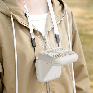 Ventilateur portable pliable mini LED lumineux avec batterie 2000 mAh et affichage numérique à 5 niveaux – Offre spéciale - Product Image 4