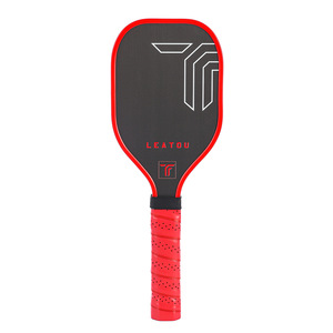 Raquette de pickleball Leatou 13,4 mm en fibre de carbone antidérapante, forme standard, design à 40 trous - Product Image 2
