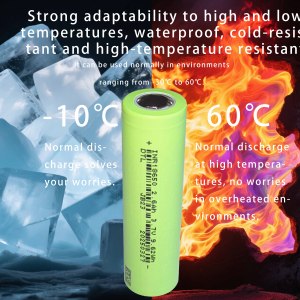 Lithium-Akku mit Schneller Wärmeableitung, 3.7V 18650 Li-Ionen-Akku, Wiederaufladbare Zellen - Product Image 5