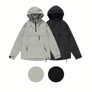 Veste coupe-vent légère pour homme, design personnalisé, grande taille, mode, saison hivernale, tissu en toile, vêtements abordables - Product Image 3