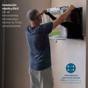 Supporto TV Articolato per TV da 10-27 Pollici Fino a 10kg, Staffa da Parete VESA 50x50mm 200x200mm con Indicatore di Livello - Product Image 2