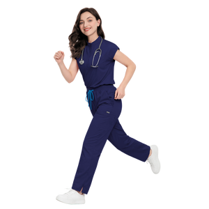 Conjuntos de Uniformes Médicos Personalizados 42393; Blusas Básicas Estampadas para Mujer, Ropa de Hospital Ligera de Algodón - Product Image 1