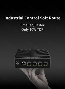 Celeron J6412/J6413 <span class=keywords><strong>CPU</strong></span> Công Nghiệp Mini PC Nhôm Hộp 4X I226 2.5Glan Tường Lửa Máy Chủ Win11 Ubuntu Mini PC Máy Tính 4G 5G Sim - Product Image 5