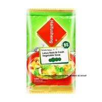Instant Wakame Seaweed Hibiscus Spinach Carrots Egg Freeze-Dried Fresh Vegetable Soup Healthy Drink Ready-To-Eat Bagged Packets