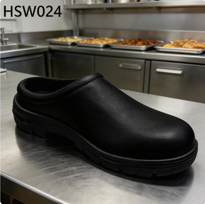 ZYF, Zapatos <span class=keywords><strong>de</strong></span> Seguridad Antideslizantes para el Trabajo, Estilo Slip-On, Negros/Blancos, Resistentes a Ácidos y Álcalis, Unisex, Modelo HSW024 - Product Image 2