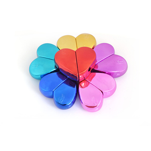 Atomizador portátil con forma de corazón para mujer, botella de Perfume de lujo con atomizador de cristal vacío de 25ml - Product Image 6
