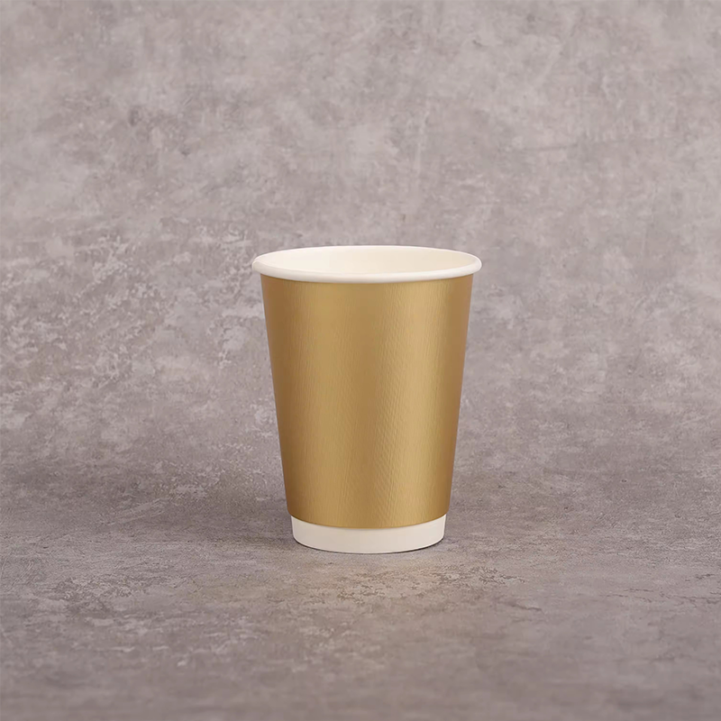 Golden paper cup