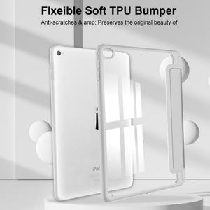 Vente en gros de housses à rabat en cuir PU transparent pour iPad Mini 4 Mini 5 et tablettes de 7,9 pouces, étui de qualité supérieure - Product Image 5