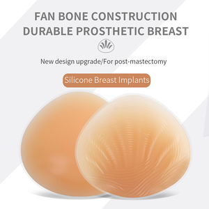 Forme de poitrine en silicone TA Base concave triangulaire adaptée aux <span class=keywords><strong>femmes</strong></span> avec de <span class=keywords><strong>gros</strong></span> <span class=keywords><strong>seins</strong></span> artificiels après une mastectomie légère - Product Image 2
