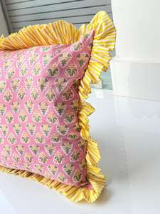 Housse de coussin de canapé en tissu tissé 100% coton de haute qualité, housse de coussin rayée, coussin personnalisé - Product Image 2