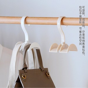 Guo Lin Colgador Multifuncional para Bufandas, Lazos y Bolsos, Gancho Giratorio Reforzado, Organizador de Armario, Estilo Minimalista, Colores Nórdicos - Product Image 2