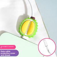 Protecteur et organisateur de câble USB Wayhive Adorable Fruits Cartoon avec housse de protection pour cordon de données (Modèle WH-0122-22)