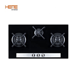 <b>Kitchen</b> Cooking Appliance Tempered Glass 36 Inch 3 Burner Built <b>in</b> Gas Cooktop Stove With CE Approval - Product Image 1