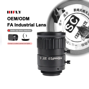 Hiffly 5MP <span class=keywords><strong>2</strong></span>/3 "multifocale lunghezza 8 12 16 25 35 50mm C attacco lente per macchina visione lenti industriali - Product Image 3