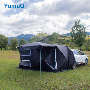 YumuQ Portable <span class=keywords><strong>Camping</strong></span> En Plein Air Facile Pliant Petites Maisons Hors Route Suv Voiture Pick Up Piste 4x4 Tente De Remorque Sur Le Toit - Product Image 4