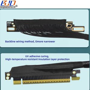 Cable <span class=keywords><strong>de</strong></span> Extensión PCIe <span class=keywords><strong>PCI</strong></span>-E 5.0 16X a Tarjeta Gráfica X16 GEN5, 270 Grados, 64Gbps, 30CM, 40CM, 50CM, 60CM, 80CM, para Servidor <span class=keywords><strong>de</strong></span> IA - Product Image 5