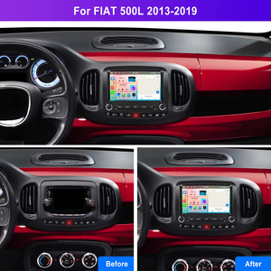 Radio de Coche Android Podofo de 7'' 4+64G/6+128G 2 Din para Fiat 500L 2013-2019, Carplay/Android Auto Inalámbrico, IPS, BT, GPS, WiFi, Venta al Por Mayor - Product Image 5