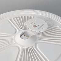 Plafonnier pliable en cristal rétractable à plusieurs niveaux avec abat-jour prismatique, lumière vive et uniforme pour chambre à coucher et salon, lampe de plafond moderne