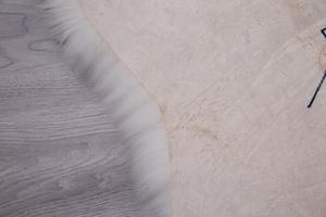 Housse de chaise de luxe en fausse peau de mouton douce, coussin de siège, tapis de fourrure en <span class=keywords><strong>peluche</strong></span> pour chambre à coucher, salon - Product Image 5