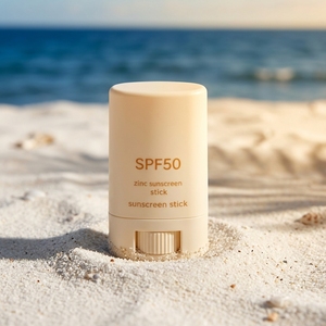 Protector Solar en Barra SPF50+ de Amplio Espectro, Vegano, para Piel Sensible y Grasa, Resistente al Agua, Hidratante, Sin Residuos Blancos - Product Image 1