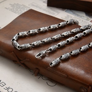 Nieuwe Zware Industrie Zes Karakterwoorden: Elegante En Veelzijdige Sleutelbeenketting, Etnische Stijl Trui Ketting, Bruiloft Sieraden - Product Image 4