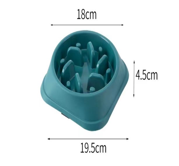 Wholesale High Quality Anti Choking Slow Feeder Dog Bowl Pet Slow Food Bowl For Dogs Eating