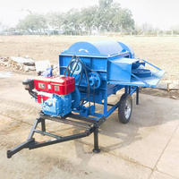 Haute capacité 2000KG par heure batteuse de soja de blé de riz