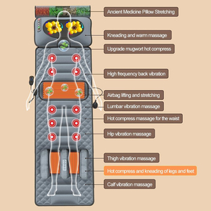 Colchoneta de masaje ortopédica de cuerpo completo, los más vendidos en <span class=keywords><strong>Amazon</strong></span>, colchón de masaje eléctrico con calefacción eléctrica de tamaño estándar - Product Image 2