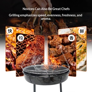 Chaîne de suspension personnalisée pour <span class=keywords><strong>barbecue</strong></span> portable, support trépied pour <span class=keywords><strong>barbecue</strong></span> extérieur au charbon de bois, modèle de chaîne de suspension pour camping - Product Image 3